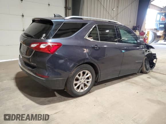 2018 Chevrolet Equinox LT с VIN 3GNAXSEVXJS578625, выставлен на аукционе Copart как лот 58049565 с пробегом 80 218 миль миль и Списание • Salvage title. История ставок и продаж доступна на DreamBid. Изображение 3.