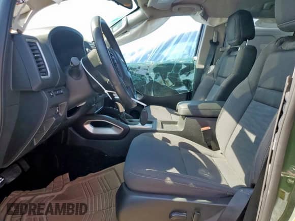 2024 Nissan Frontier SV with VIN 1N6ED1EJ4RN652165, listed as a Copart auction lot 55844165 with 21,506 mi miles and Salvage title. Bid and sale history available at DreamBid. Image 7.