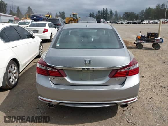 2017 Honda Accord EX-L with VIN 1HGCR3F87HA022134, listed as a IAAI auction lot 43220965 with 104,705 mi miles and . Bid and sale history available at DreamBid. Image 17.