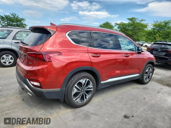 2019 Hyundai Santa Fe Ultimate с VIN 5NMS53AA9KH139906, выставлен на аукционе Copart как лот 63303095 с пробегом 71 657 миль миль и Списание • Salvage title. История ставок и продаж доступна на DreamBid. Изображение 3.