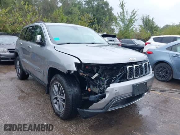 2017 Jeep Grand Cherokee Limited с VIN 1C4RJFBG0HC717770, выставлен на аукционе IAAI как лот 43287912 с пробегом 207 521 миль миль и . История ставок и продаж доступна на DreamBid. Изображение 1.