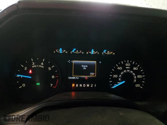 2016 Ford F-150 XLT z VIN 1FTFX1EF7GFC61223, wystawiony jako Copart lot #58144495 z przebiegiem 134 495 mil mil oraz Szkoda całkowita • Salvage title. Historia ofert i sprzedaży dostępna na DreamBid. Obrazek 9.