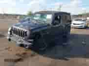 2022 Jeep Wrangler Unlimited Sport with VIN 1C4HJXDG1NW167066, listed as a IAAI auction lot 41572221 with 48,356 mi miles and . Bid and sale history available at DreamBid. Image 2.