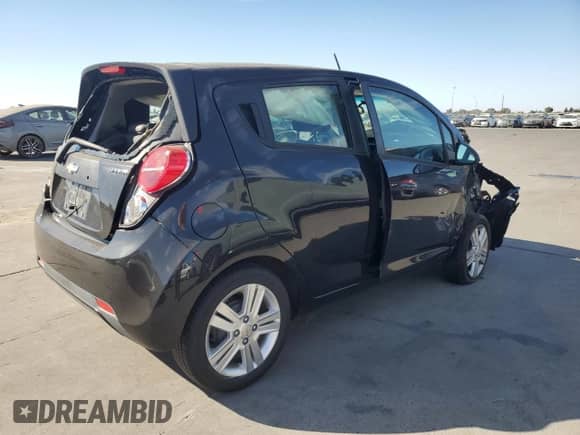 2015 Chevrolet Spark LT с VIN KL8CD6S94FC729635, выставлен на аукционе Copart как лот 80916685 с пробегом 99 004 миль миль и Списание • Salvage title. История ставок и продаж доступна на DreamBid. Изображение 3.