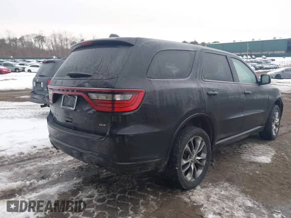 2020 Dodge Durango GT with VIN 1C4RDJDG2LC213530, listed as a IAAI auction lot 41555712 with 115,477 mi miles and . Bid and sale history available at DreamBid. Image 4.