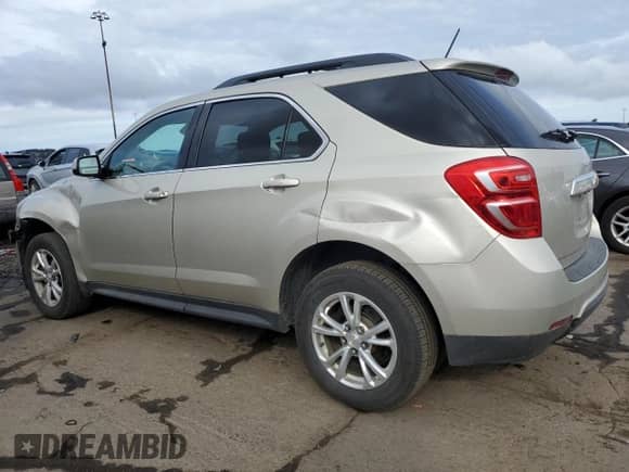 2016 Chevrolet Equinox LT with VIN 2GNALCEKXG1177586, listed as a Copart auction lot 69346615 with 130,320 mi miles and Salvage title. Bid and sale history available at DreamBid. Image 2.