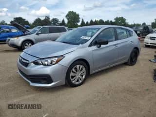 2022 Subaru Impreza with VIN 4S3GTAB68N3724943, listed as a Copart auction lot 66299775 with 25,933 mi miles and Salvage title. Bid and sale history available at DreamBid. Image 1.
