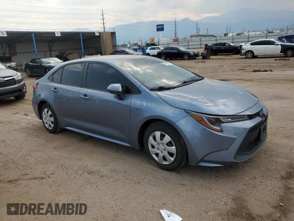 2020 Toyota Corolla L z VIN JTDDPRAE8LJ107792, wystawiony jako Copart lot #68180255 z przebiegiem 42 311 mil mil oraz Szkoda całkowita • Salvage title. Historia ofert i sprzedaży dostępna na DreamBid. Obrazek 4.