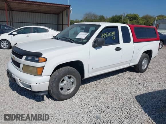 2006 Chevrolet Colorado Work Truck z VIN 1GCCS198668272911, wystawiony jako IAAI lot #43321284 z przebiegiem 165 178 mil mil oraz . Historia ofert i sprzedaży dostępna na DreamBid. Obrazek 2.