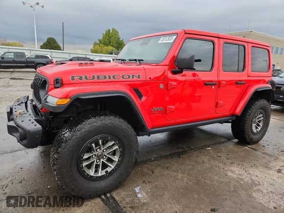 2024 Jeep Wrangler Rubicon 392 Final Edition with VIN 1C4RJXSJ8RW210262, listed as a Copart auction lot 85312935 with 29,293 mi miles and Salvage title. Bid and sale history available at DreamBid. Image 1.