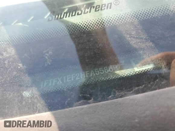 2017 Ford F-150 XL with VIN 1FTFX1EF2HFA55809, listed as a Copart auction lot 67637785 with 182,921 mi miles and Salvage title. Bid and sale history available at DreamBid. Image 12.