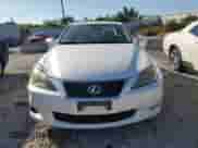 2010 Lexus IS 250 z VIN JTHCF5C24A5043555, wystawiony jako Copart lot #84002725 z przebiegiem 154 545 mil mil oraz Szkoda całkowita • Salvage title. Historia ofert i sprzedaży dostępna na DreamBid. Obrazek 5.