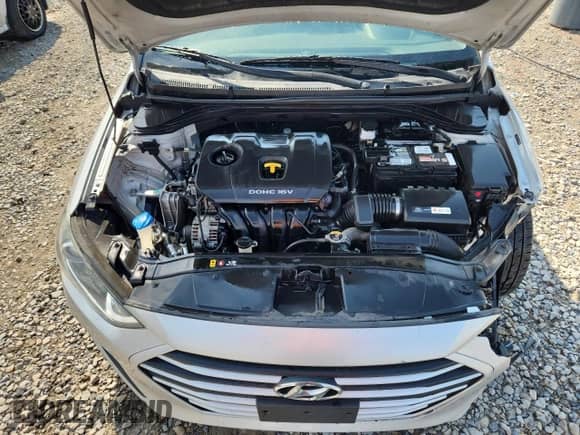 2017 Hyundai Elantra Limited with VIN 5NPD84LF0HH154305, listed as a Copart auction lot 70591215 with 152,956 mi miles and Salvage title. Bid and sale history available at DreamBid. Image 11.