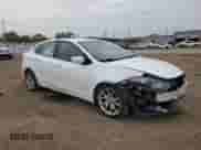 2013 Dodge Dart SXT with VIN 1C3CDFBA8DD241799, listed as a Copart auction lot 81650945 with 167,502 mi miles and Salvage title. Bid and sale history available at DreamBid. Image 4.