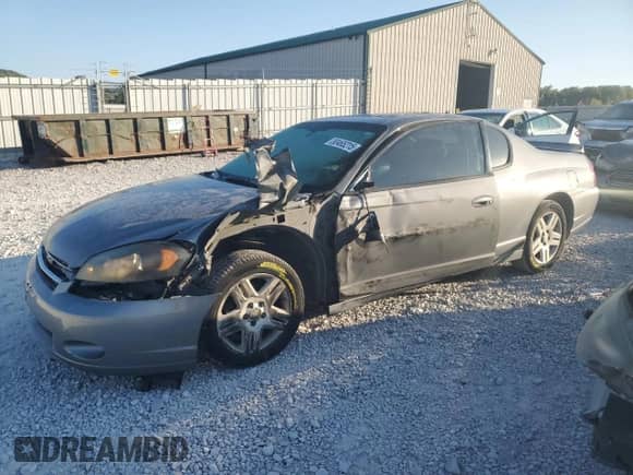 2006 Chevrolet Monte Carlo LT 3.9L с VIN 2G1WK151369236354, выставлен на аукционе Copart как лот 80465215 с пробегом 143 802 миль миль и Списание • Salvage title. История ставок и продаж доступна на DreamBid. Изображение 1.