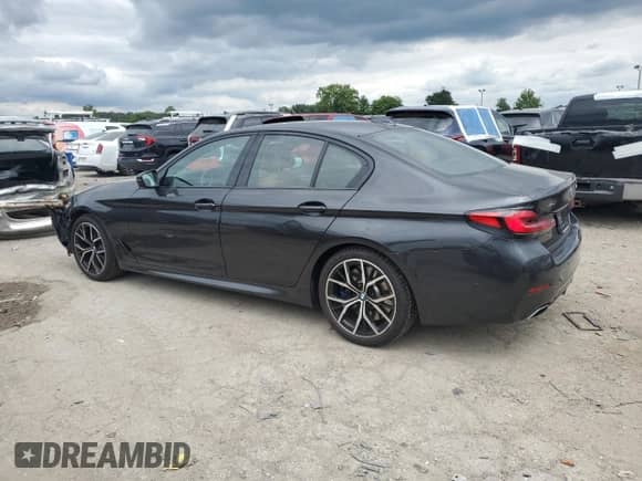 2021 BMW 5 Series 540i xDrive with VIN WBA73BJ05MWW99867, listed as a Copart auction lot 69265535 with 56,512 mi miles and Salvage title. Bid and sale history available at DreamBid. Image 2.