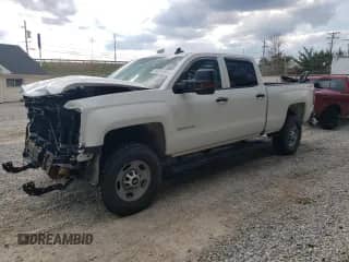 2017 Chevrolet Silverado 2500HD Work Truck with VIN 1GC1KUEG5HF114256, listed as a Copart auction lot 54135265 with 176,889 mi miles and Salvage title. Bid and sale history available at DreamBid. Image 1.