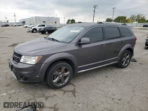 2015 Dodge Journey Crossroad with VIN 3C4PDCGB6FT621590, listed as a Copart auction lot 83813925 with 100,989 mi miles and Clean title. Bid and sale history available at DreamBid. Image 1.