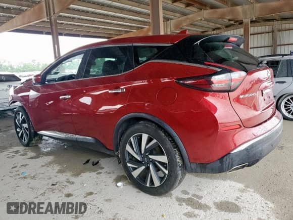 2023 Nissan Murano SL z VIN 5N1AZ2CJ2PC119554, wystawiony jako Copart lot #58326495 z przebiegiem 50 927 mil mil oraz Szkoda całkowita • Salvage title. Historia ofert i sprzedaży dostępna na DreamBid. Obrazek 2.