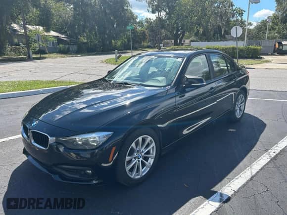 2017 BMW 3 Series 320i with VIN WBA8E1G53HNU12873, listed as a Copart auction lot 90667215 with 151,373 mi miles and Clean title. Bid and sale history available at DreamBid. Image 2.