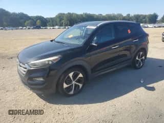 2016 Hyundai Tucson Sport with VIN KM8J33A27GU267700, listed as a Copart auction lot 86644575 with 133,466 mi miles and Clean title. Bid and sale history available at DreamBid. Image 1.