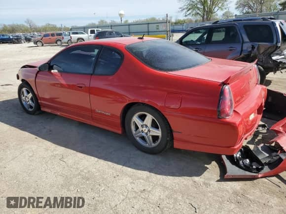 2005 Chevrolet Monte Carlo SS Supercharged с VIN 2G1WZ151659313406, выставлен на аукционе Copart как лот 51534635 с пробегом 242 283 миль миль и Списание • Salvage title. История ставок и продаж доступна на DreamBid. Изображение 2.