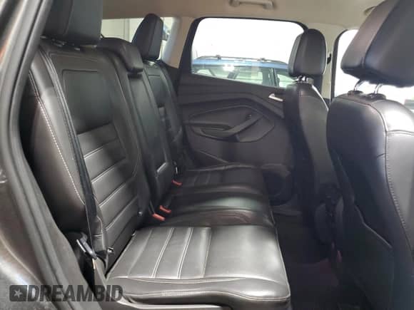 2017 Ford Escape Titanium with VIN 1FMCU9J92HUB60786, listed as a Copart auction lot 81855945 with 145,530 mi miles and Salvage title. Bid and sale history available at DreamBid. Image 11.