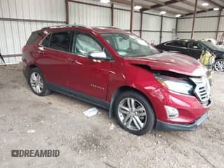 2019 Chevrolet Equinox Premier с VIN 2GNAXYEX0K6101836, выставлен на аукционе IAAI как лот 43033661 с пробегом 57 828 миль миль и . История ставок и продаж доступна на DreamBid. Изображение 1.