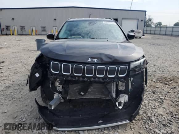 2022 Jeep Compass Limited with VIN 3C4NJDCBXNT224684, listed as a Copart auction lot 80630005 with 51,527 mi miles and Non repairable. Bid and sale history available at DreamBid. Image 5.