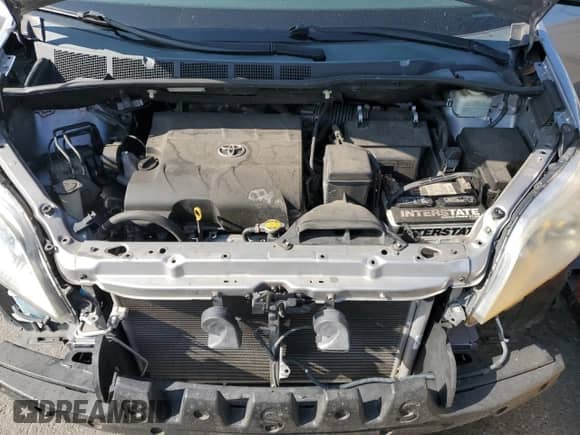 2012 Toyota Sienna SE with VIN 5TDXK3DC0CS189796, listed as a Copart auction lot 81947625 with 213,429 mi miles and Salvage title. Bid and sale history available at DreamBid. Image 12.