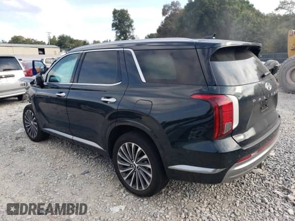 2025 Hyundai Palisade Calligraphy с VIN KM8R7DGE4SU860566, выставлен на аукционе Copart как лот 71002825 с пробегом 7 260 миль миль и Списание • Salvage title. История ставок и продаж доступна на DreamBid. Изображение 2.