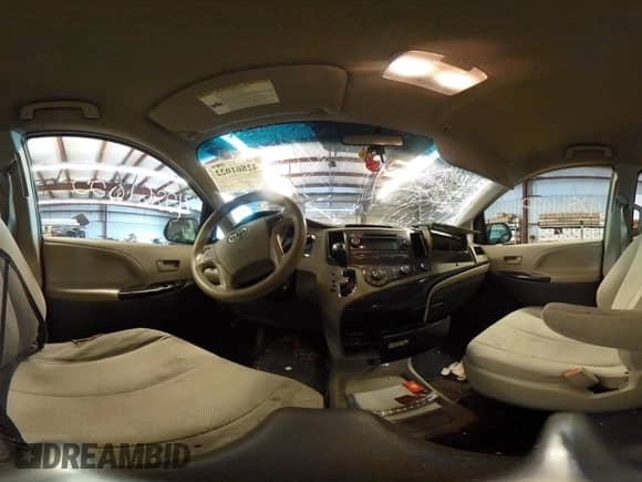 2013 Toyota Sienna L with VIN 5TDZK3DC4DS326541, listed as a IAAI auction lot 42861022 with 304,238 mi miles and . Bid and sale history available at DreamBid. Image 19.