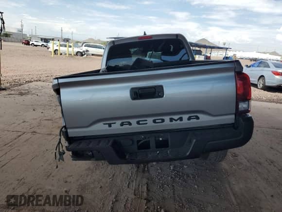 2022 Toyota Tacoma SR with VIN 3TYRX5GN6NT052971, listed as a Copart auction lot 71352245 with 31,748 mi miles and Salvage title. Bid and sale history available at DreamBid. Image 6.