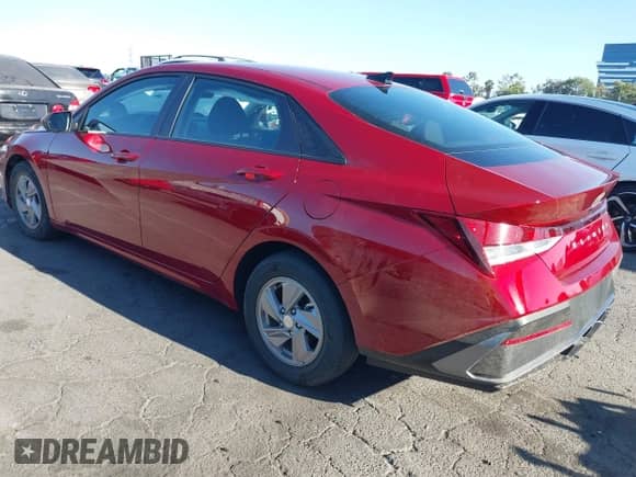 2025 Hyundai Elantra SE with VIN KMHLL4DG3SU988224, listed as a IAAI auction lot 43156277 with 4,692 mi miles and . Bid and sale history available at DreamBid. Image 3.