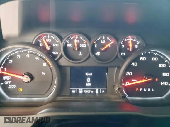 2023 Chevrolet Silverado 1500 Work Truck z VIN 1GCRDAED3PZ139526, wystawiony jako Copart lot #71287765 z przebiegiem 73 607 mil mil oraz Czysty tytuł • Clean title. Historia ofert i sprzedaży dostępna na DreamBid. Obrazek 9.