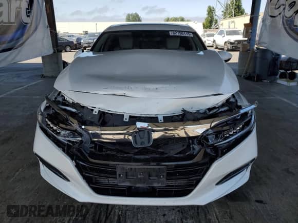 2018 Honda Accord EX-L with VIN 1HGCV2F68JA023044, listed as a Copart auction lot 62790115 with 115,048 mi miles and Salvage title. Bid and sale history available at DreamBid. Image 5.