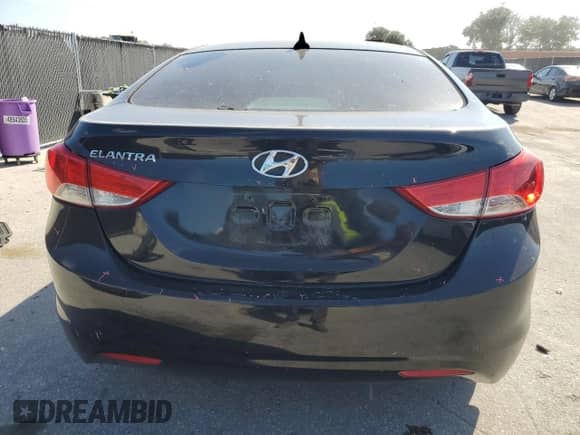 2013 Hyundai Elantra GLS with VIN 5NPDH4AE0DH421818, listed as a Copart auction lot 84240715 with 128,586 mi miles and Salvage title. Bid and sale history available at DreamBid. Image 6.