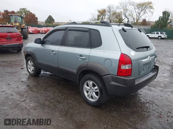 2006 Hyundai Tucson GLS with VIN KM8JN72D76U349958, listed as a IAAI auction lot 43581815 with 113,543 mi miles and . Bid and sale history available at DreamBid. Image 3.