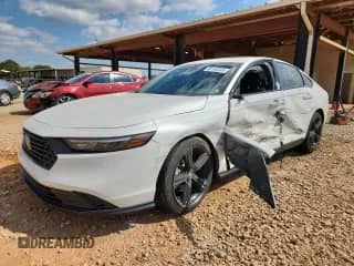 2023 Honda Accord Sport-L with VIN 1HGCY2F79PA064758, listed as a Copart auction lot 80146345 with 62,566 mi miles and Salvage title. Bid and sale history available at DreamBid. Image 1.