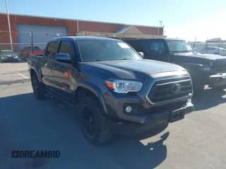 2022 Toyota Tacoma SR5 with VIN 3TMAZ5CN0NM171589, listed as a IAAI auction lot 43490360 with 52,309 mi miles and . Bid and sale history available at DreamBid. Image 1.