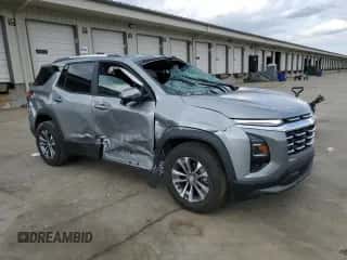 2025 Chevrolet Equinox FWD LT z VIN 3GNAXHEG5SL172803, wystawiony jako Copart lot #50713015 z przebiegiem 7 962 mil mil oraz Szkoda całkowita • Salvage title. Historia ofert i sprzedaży dostępna na DreamBid. Obrazek 4.