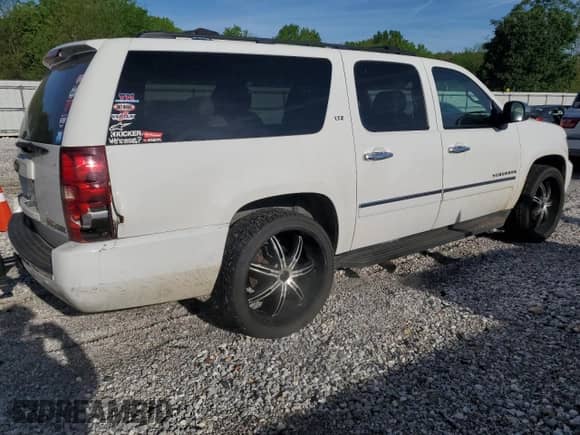2011 Chevrolet Suburban LTZ with VIN 1GNSCKE0XBR343795, listed as a Copart auction lot 53349215 with 145,984 mi miles and Salvage title. Bid and sale history available at DreamBid. Image 3.