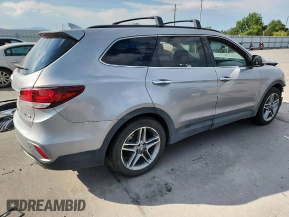 2017 Hyundai Santa Fe Limited Ultimate with VIN KM8SRDHF4HU212303, listed as a Copart auction lot 71456675 with 88,453 mi miles and Salvage title. Bid and sale history available at DreamBid. Image 3.