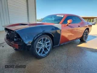 2023 Dodge Challenger SXT with VIN 2C3CDZAG5PH602467, listed as a Copart auction lot 84415575 with 43,848 mi miles and Clean title. Bid and sale history available at DreamBid. Image 1.