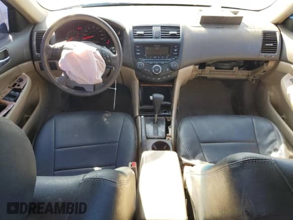 2003 Honda Accord EX с VIN 1HGCM665X3A079247, выставлен на аукционе Copart как лот 80134245 с пробегом 163 167 миль миль и Списание • Salvage title. История ставок и продаж доступна на DreamBid. Изображение 8.