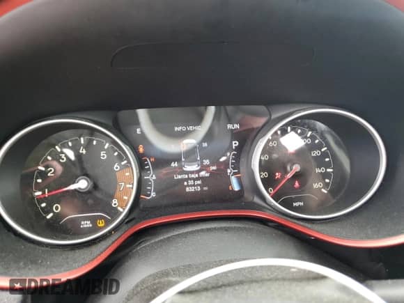 2018 Jeep Compass Trailhawk с VIN 3C4NJDDB8JT129520, выставлен на аукционе Copart как лот 85533585 с пробегом 83 213 миль миль и Списание • Salvage title. История ставок и продаж доступна на DreamBid. Изображение 9.