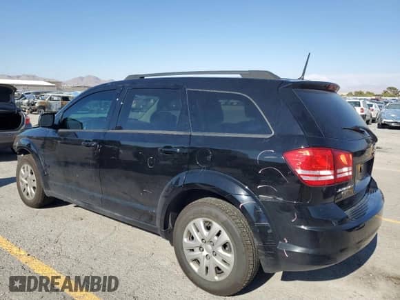 2019 Dodge Journey SE Value with VIN 3C4PDCAB2KT871542, listed as a Copart auction lot 68393785 with 60,436 mi miles and Salvage title. Bid and sale history available at DreamBid. Image 2.