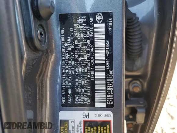 2014 Toyota Camry XLE z VIN 4T4BF1FK3ER350620, wystawiony jako Copart lot #87195205 z przebiegiem 84 279 mil mil oraz Szkoda całkowita • Salvage title. Historia ofert i sprzedaży dostępna na DreamBid. Obrazek 12.