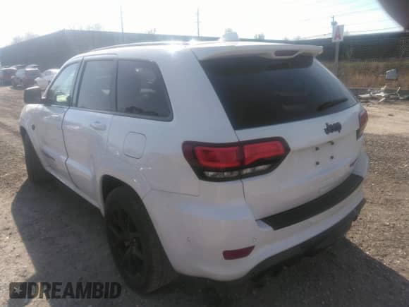 2020 Jeep Grand Cherokee Trackhawk с VIN 1C4RJFN94LC117596, выставлен на аукционе IAAI как лот 36356989 с пробегом 37 994 миль миль и . История ставок и продаж доступна на DreamBid. Изображение 3.