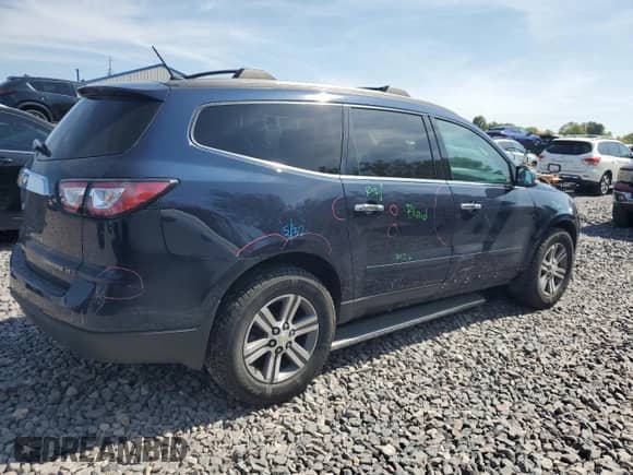 2015 Chevrolet Traverse LT с VIN 1GNKRHKD0FJ330308, выставлен на аукционе Copart как лот 80992075 с пробегом 155 122 миль миль и Списание • Salvage title. История ставок и продаж доступна на DreamBid. Изображение 3.